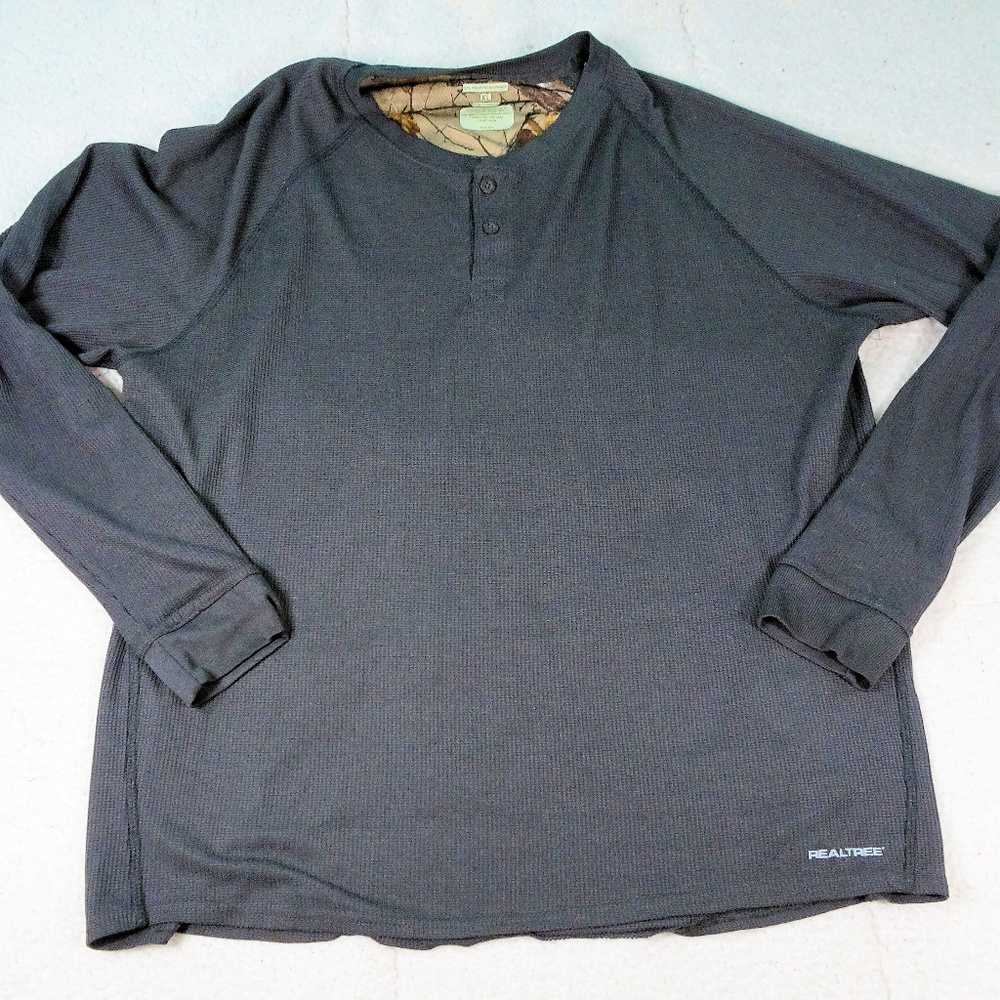 RealTree Outdoors Gray/Camo Thermal X-Large